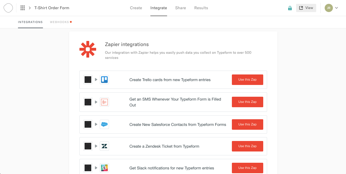 Zapier connects the tools in your marketing tech stack through its various integrations for smoother workflows.