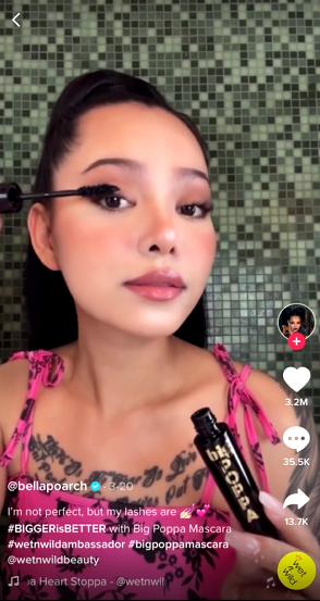 wet n wild tiktok hashtag challenge