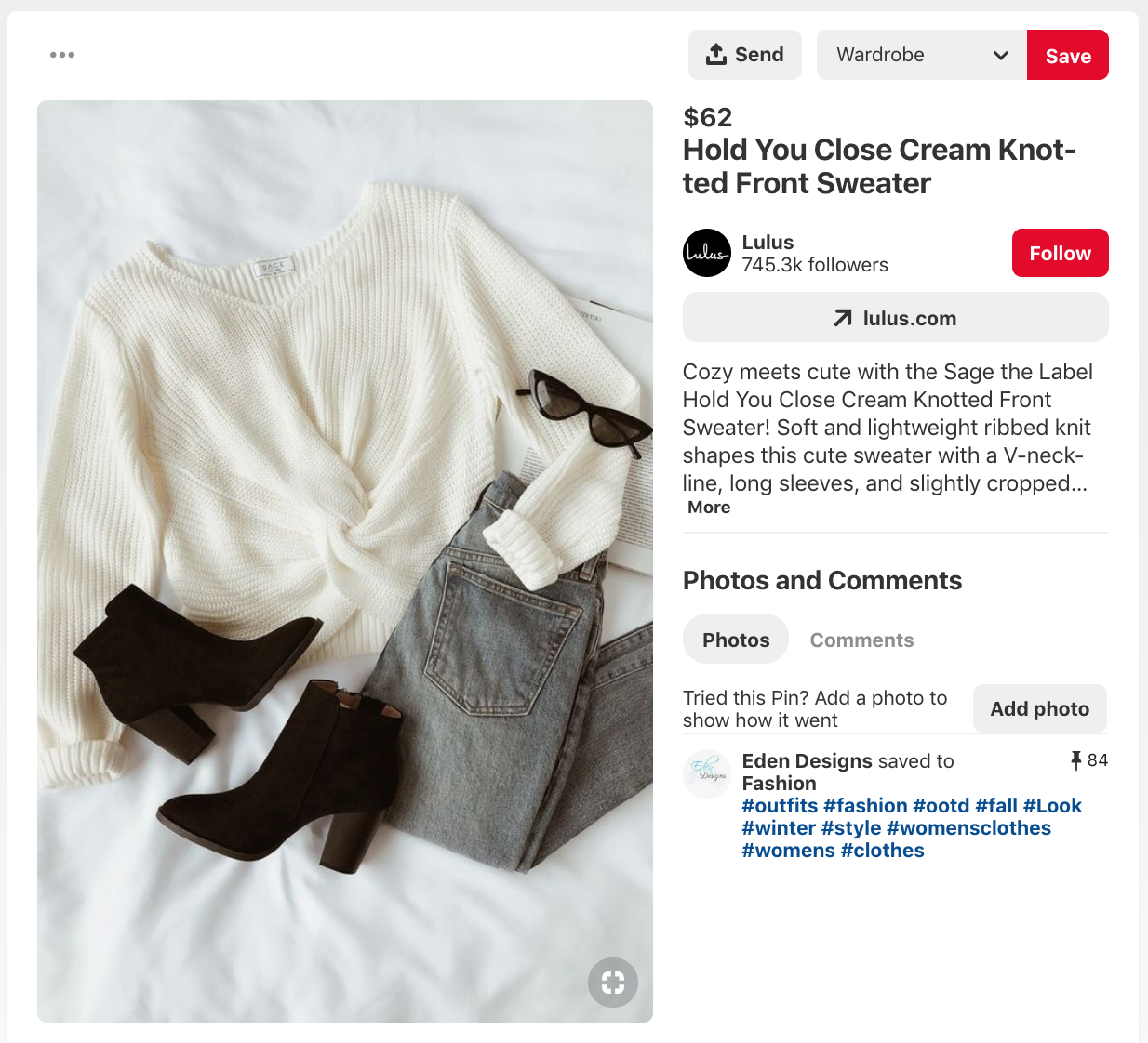 pinterest product pin