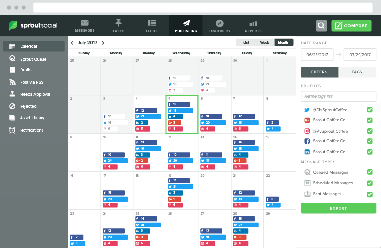 Calendar Month View