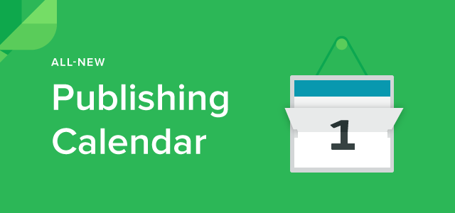 All-New Publishing Calendar