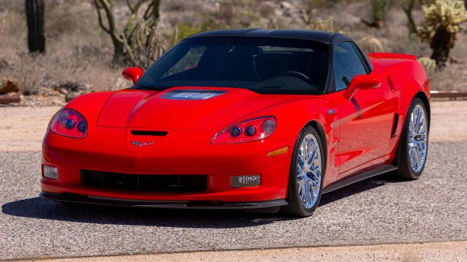 Low-Mileage 2010 Corvette ZR1 Heads to Auction with Just 1,200 Miles