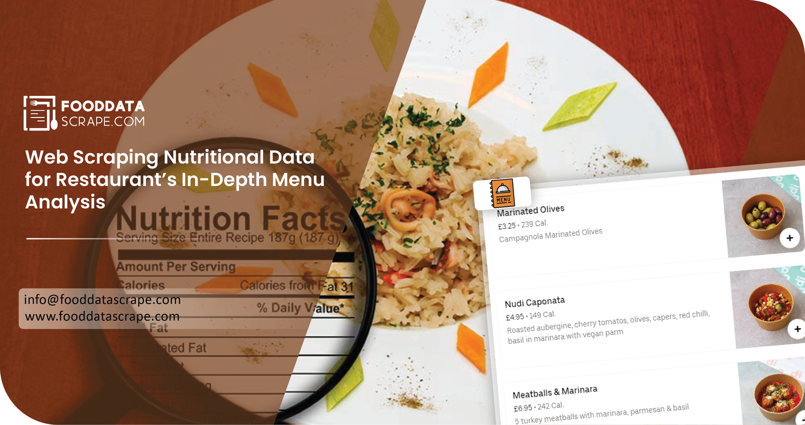 Web Scraping for Nutritional Data: In-Depth Menu Analysis